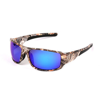 Fashion Mens Camouflage Driving Glasses UV400 Polarized Sunglasses Casual Sport Fishing Glasses