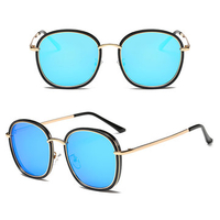 Fashion Retro Women Anti-UV Polarized Sunglasses Casual Travel Sunscreen Eyeglasses