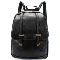 Fasion Women PU Crown Embossing Bakcpack