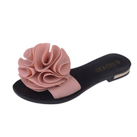 Flower Clip Toe Casual Beach Flat Flop Flips For Women