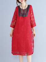 Folk Style Lace Dresses
