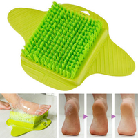 Foot Brush Dead Skin Remover Scrubber Feet Massage Cleaner Callus Exfoliating Sucker Shower Spa