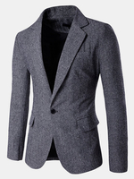Formal Suit Korean Style Fashion Slim Simple Blazers for Men