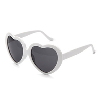 Funny Retro Love Heart Shape Anti-UVA And UVB Sunglasses