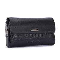 Genuine Leather Clutch Bag Business Wallet For Men