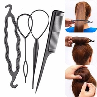 Hair Braid Tool Twist Styling Clip Stick Bun Maker Comb DIY Accessories