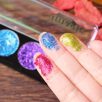 IMAGIC Glitter Eye Shadow Palette Bright Cosmetic Makeup