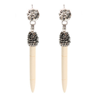 JASSY® Stylish White Stone Earrings