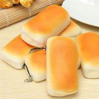 Jumbo Squishy Bread Toy Soft Buns Scented Phone Strap Charms Slow Raising