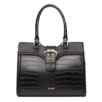 Kadell Patchwork PU Leather Elegant Handbag Shoulder Bag Crossbody Bag For Women