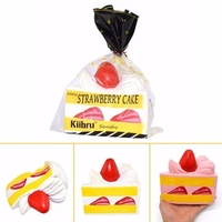 Kiibru Strawberry Cake White Squishy Slow Rising With Original Packaging Gift