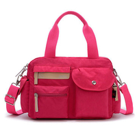 Ladied Leisure Waterproof Nylon Multi-Pocket Crossbody Bag Shoulder Bags Handbag