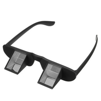 Lazy Horizontal Loon Refraction Glasses Climbing Goggles Prism Spectacles Glasses