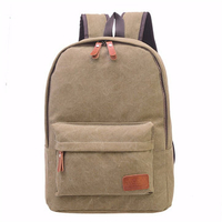 Leisure Canvas Backpack Travel School Casual Shoulder Bags