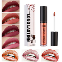 LIYADA Waterproof Matte Metallic Lip Gloss Cosmetics Liquid Lipstick Long-lasting Lips