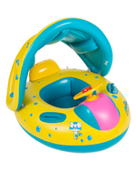 Lovely Boat Float Yacht Inflatable Thickening Seat Swimming Ring For Children