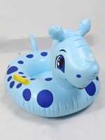 Lovely Multiple Animal Thickening Seat Inflatable Swimming Ring For Children