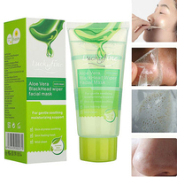 Luckyfine Aloe Vera Blackhead Mask Acne Cleaner Deep Clean Purifying Peel Off Facial