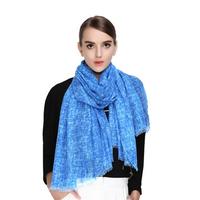 LYZA Women Autumn Warm Literary Fresh Scarf Colorful Casual Light Thin Shawl