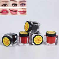 Makeup Ink Permanent Eyebrow Eyeliner Lips Tattoo Pigment Paste