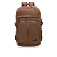 Man TravelBags Women Large Capacity Washing Canvas Backpack Climing Bags