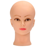 Mannequin Training Head Makeup Face Practice Wig Hat Glasses Display Model