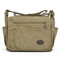 Mans Canvas Bags Leisure Messengers Bags Climbing Bags Travel Crossbody Bags