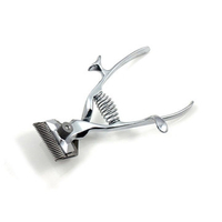 Manual Control Trimmer Traditional Mute Handle Hair Clipper Shaver Barber Shaving Tool