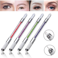 Manual Microblading Double-head Eyebrow Tattoo Pen Eye Makeup Tool