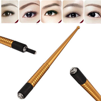 Manual Semi Permanent Eyebrow Tattoo Pen Embroidered Eyebrow Tattooing Machine