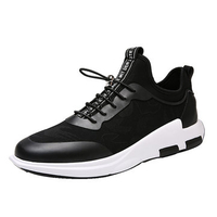 Men Breathable Adjustable Buckle Slip Resistant Trainers Casual Sneakers