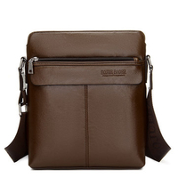Men Business Vintage Shoulder Bag Outdoor Shopping PU Leather Crossbody Bags