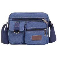 Men Canvas Casual Sport Crossbody Bag Shoulder Bag