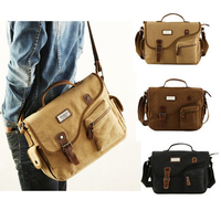 Men Canvas Durable Crossbody Bag