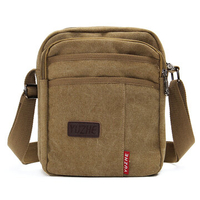 Men Canvas Leisure Shoulder Bags Sport Outdoor Crossbody Bag