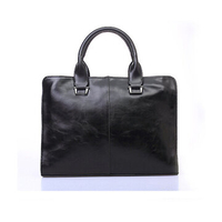Men Casual PU Leather Laptop Business Handbag Leisure Shoulder Bag