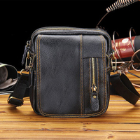 Men Casual Leiaure Crossbody Bag Outdoor Business Zipper Shoulder Bag
