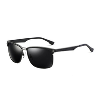Men Classic Anti-UV Polarized Driving Sunglasses Inside Blue Coating Film Glasses