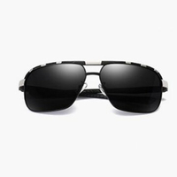 Men Classic Blue Film Polarized Sunglasses Travel Driving Fishing Glasses