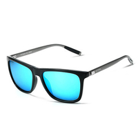 Men Classic Square Bright Polarized Sunglasses Travel Casual Driving UV400 Glasses