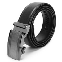 Men Genuine Leather Automatic Buckle Belts Fashion Waist Strap Belt Waistband