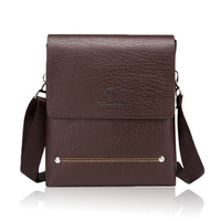 Men Genuine Leather Business Outdoor Crossbody Bags Casual Leisure Shoulder Bags
