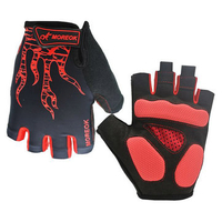 Men Light Breathable Sports Half Finger Gloves Mountain Road Bicycles Riding Gloves