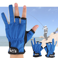 Men Polyester Breathable Fishing Gloves Hunting Shooting Anti-Slip Outdoor Mittens