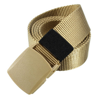 Men Practical Sport Tactical Military Waist Belt Nylon Plastic Buckle Waistband