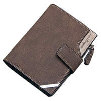 Men PU Leather Bifold Wallet