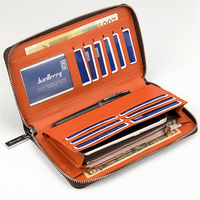 Men PU Leather Card Holders Vintage Purse Wallet Clutches Bag