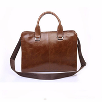 Men PU Leather Handbags Business Briefcase Shoulder Bags
