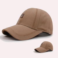 Men Sunshade Breathable Cotton Baseball Cap Autumn Outdoor Casual Fishing Hat