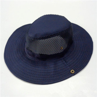 Men Women Bucket Hat Boonie Hunting Fishing Outdoor Cap Wide Brim Military Mesh Sun Hat